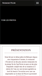 Mobile Screenshot of lescale-restaurant.com